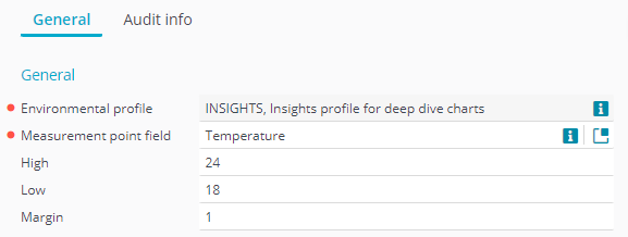 Value settings